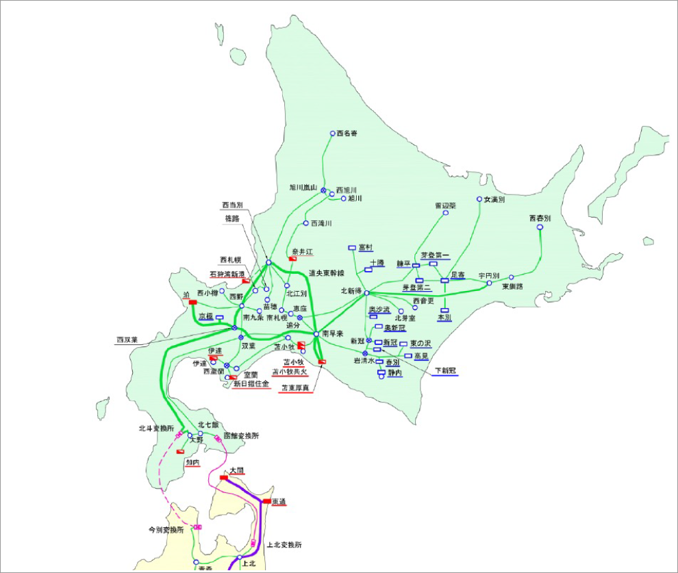 mB01【地図】北海道 大正10年 [苫小牧軽便鉄道 寿都鉄道 定山渓鉄道 